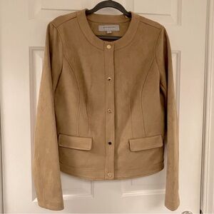 New Marc New York (Andrew Marc) Women's brown suede jacket, size M